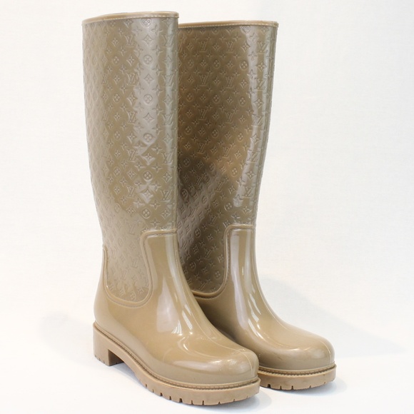 Louis Vuitton Shoes - *HOLD* Louis Vuitton Tall Splash Rain Boots